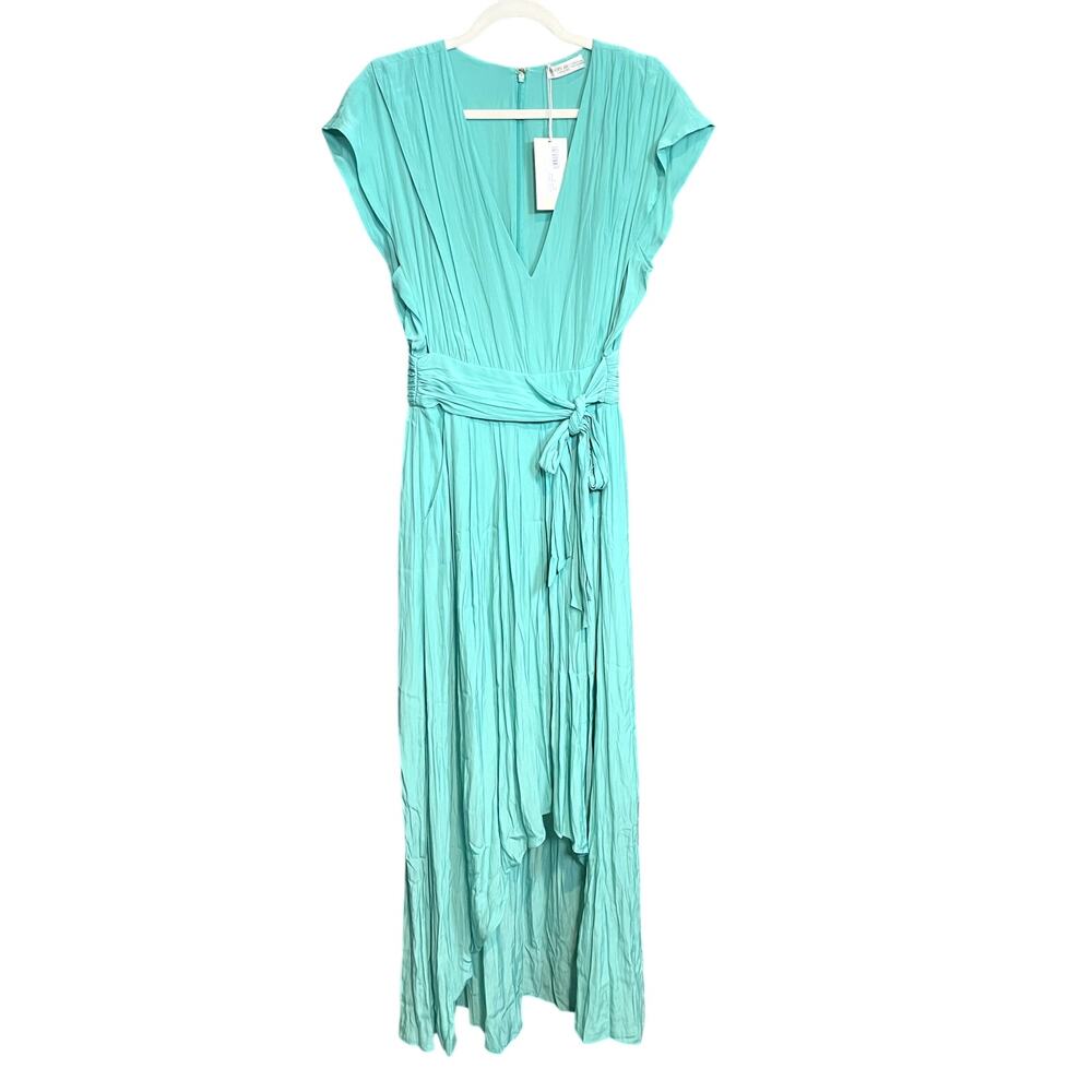 $485 Ramy Brook Rebecca Maxi Dress Malachite Size 8 - Picture 4 of 6